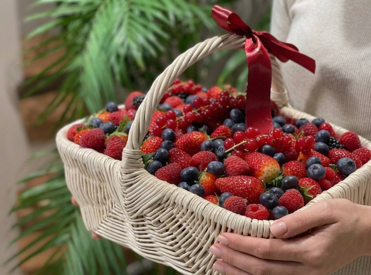 Подарочная корзина «Ягодное изобилие»